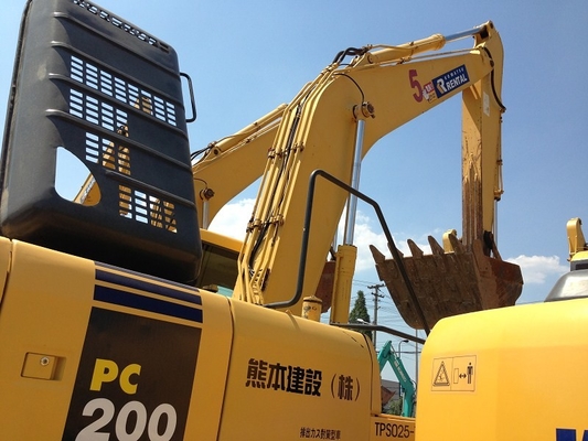 Used Excavator komatsu 200-8 good price good condition