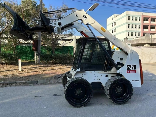 Used Powerful Performance Bobcat S160 S185 S220 S500 S550 Small Skid Steer Loader With Shovel Bucket