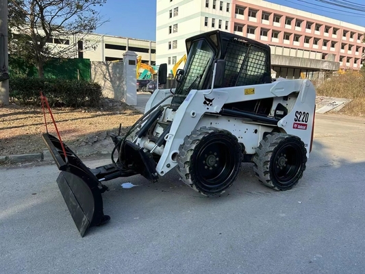 Used Powerful Performance Bobcat S160 S185 S220 S500 S550 Small Skid Steer Loader With Shovel Bucket