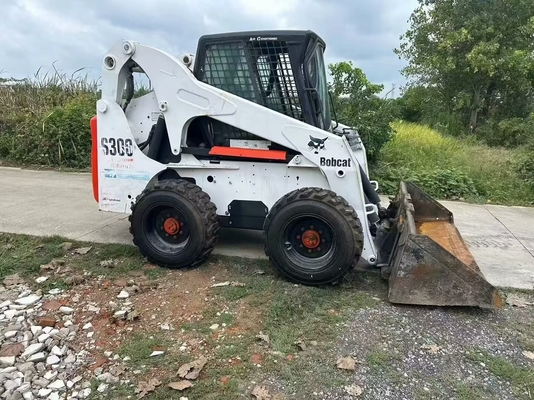 Used Powerful Performance Bobcat S300 S160 S185 S220 S500 S550 Small Skid Steer Loader With Shovel Bucket