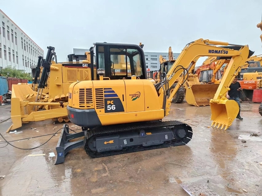 Good Sale Komatsu PC56 High Quality Delivery Fast 100% Ready Low Shipping Costs Rough Terrain Durable used excavator For Sale