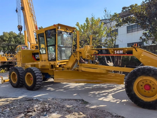 Good Condition Caterpillar Motor grader used cat grader 14H  For Sale used cat Motor grader 120G 140k 140h In Stock