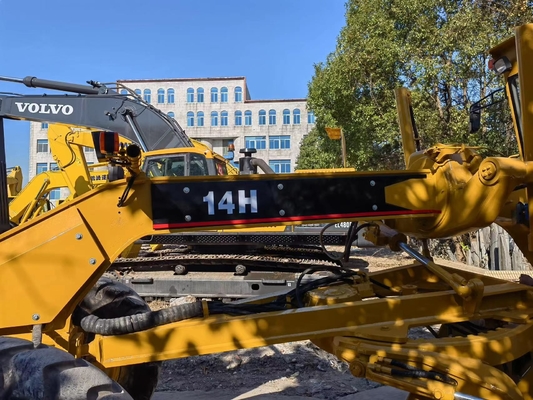 Good Condition Caterpillar Motor grader used cat grader 14H  For Sale used cat Motor grader 120G 140k 140h In Stock