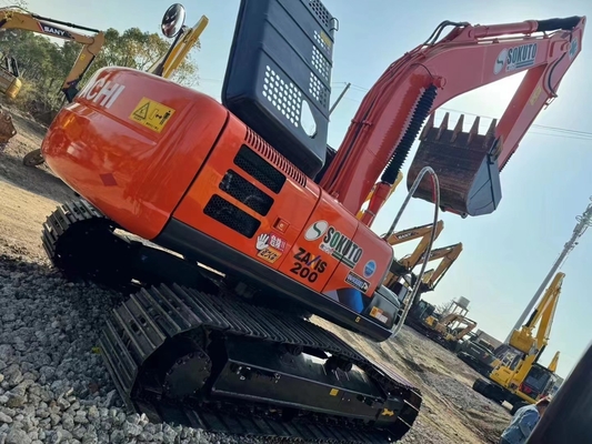 High Performance Hitachi ZX200 Used Hydraulic Crawler Excavator Low Working Hours Hitachi ZAXIS120 12ton Construction Machine