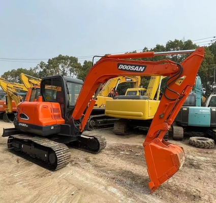 Hot Sale 90% New Korea 6Ton Used DOOSAN DX60-9C Excavator 42.5KW Engine Included Motor Gearbox Kawasaki Poclain Huade Low Price