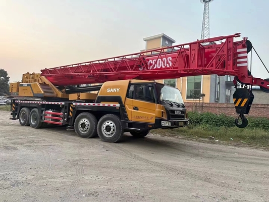 SAC 1300S SANY 130t cranes 80ton mobile truck crane 120/150 ton terrain building crane manufacturer grue telescopique