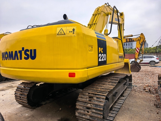 Used Komatsu Pc200-7 Japan 20ton Crawler Excavator High Efficiency Loader Cheap Earth Moving Construction Digging Machines