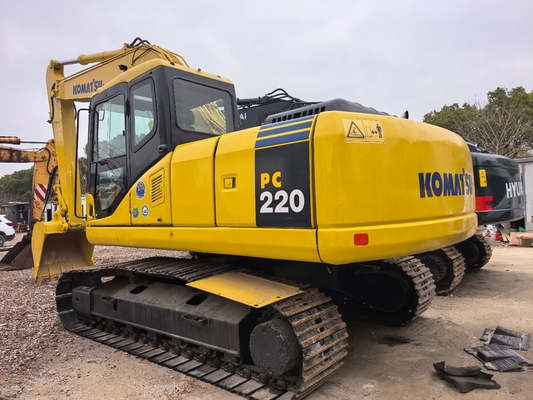 Used Komatsu Pc200-7 Japan 20ton Crawler Excavator High Efficiency Loader Cheap Earth Moving Construction Digging Machines