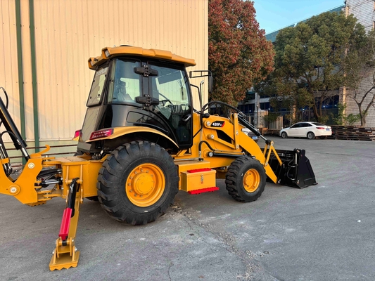 100% New Second Hand Wheel Cat 420 Loader Excavator Digger 4*4 Cat Backhoe Loader Used
