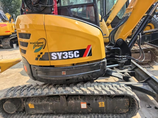 Used Excavator SANY 35 2021 Model SANY SY35U SY35c SY16c Mini Excavadora SANY 35 U Mini Excavator with Side Boom